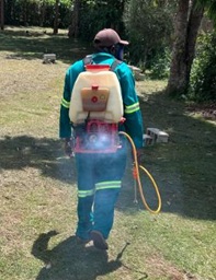 okm fumigation spaying